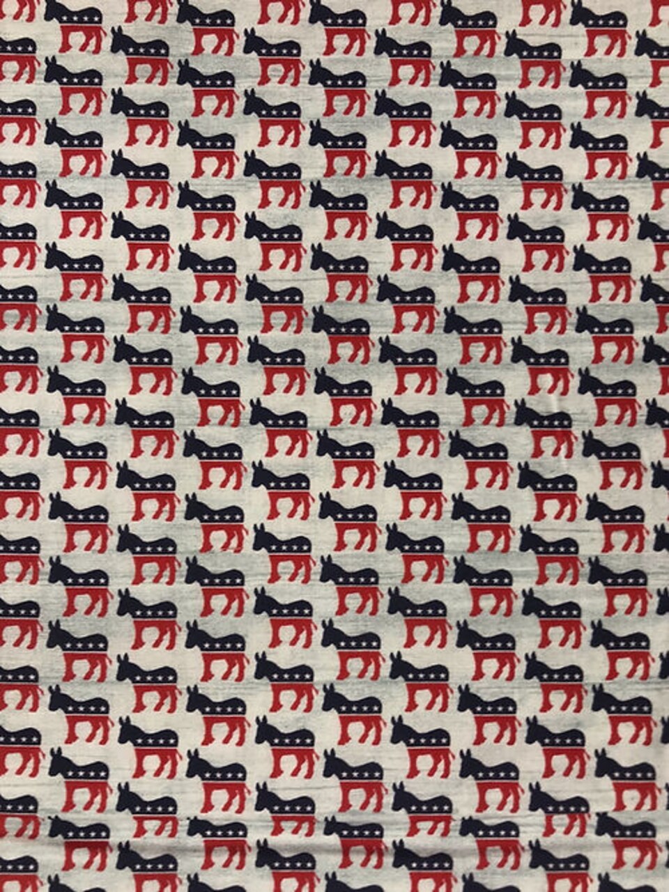 1 Yard Donkey Cotton Fabric Light Gray 44/45″ Wide Animal Print for Sewing & Quilting Projects